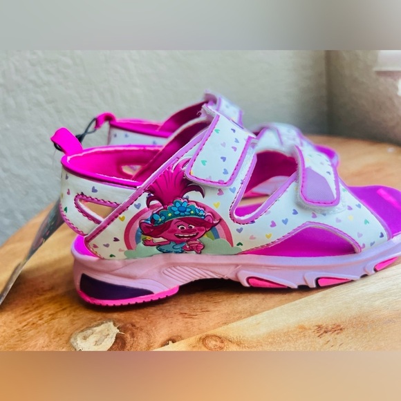 Trolls Light Up Printed Active Sandal (Toddler Girls) size 11 - Picture 7 of 9